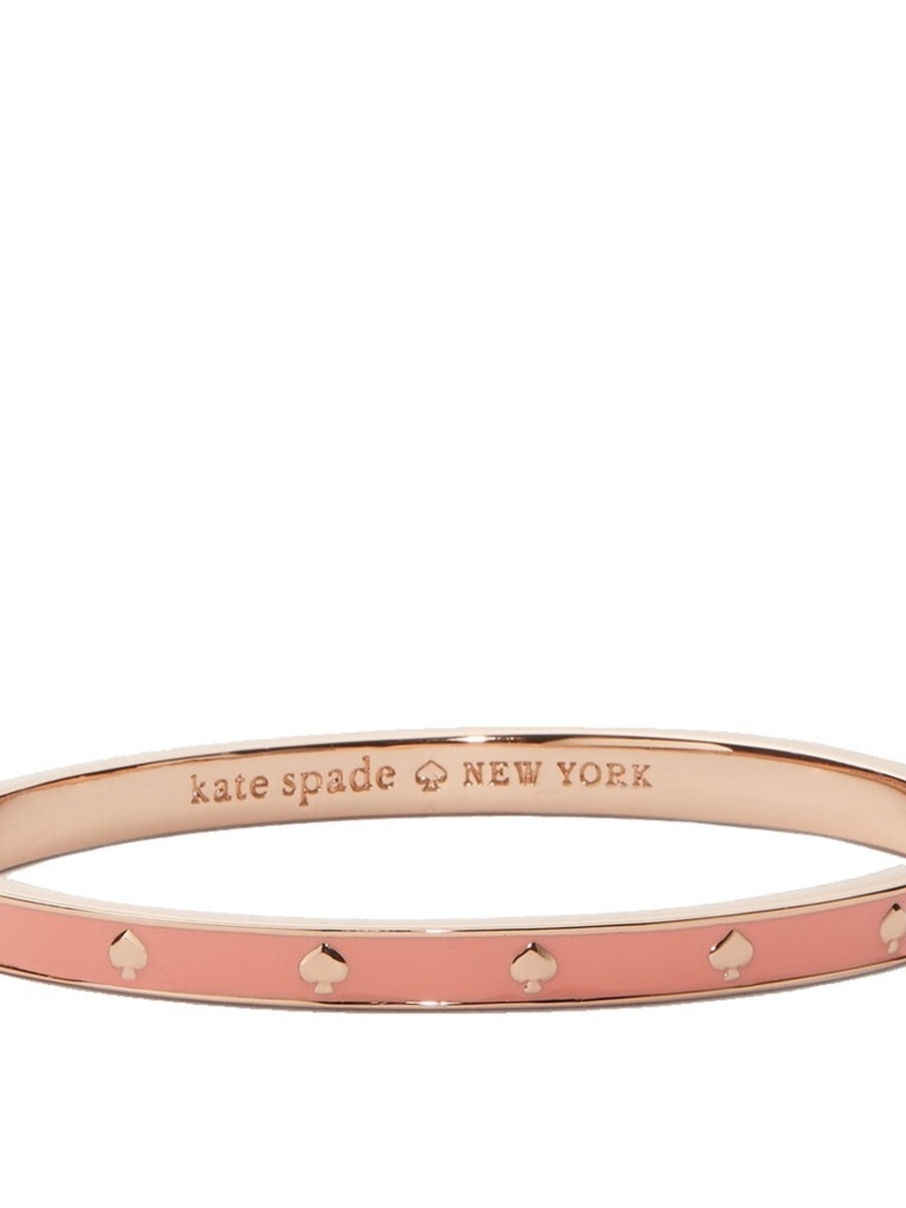 🆕️ Kate Spade Melon Spot The Spade Enamel Hinged Bangle